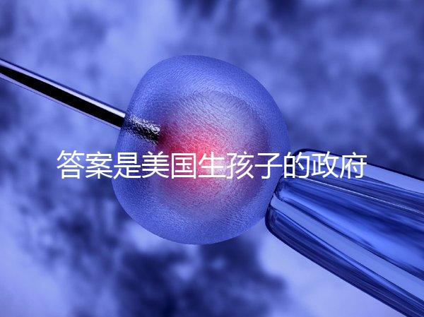 答案是美國生孩子的政府補貼是多少？另外，2024年最新政策