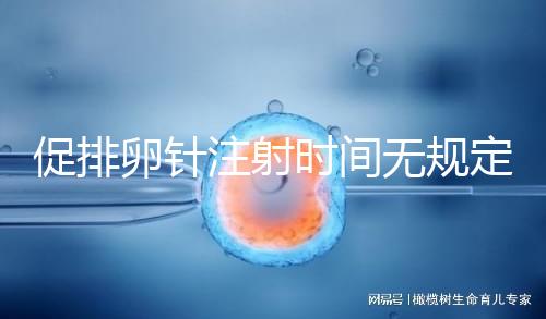 促排卵針注射時間無規定,上午打還是下午打都可以