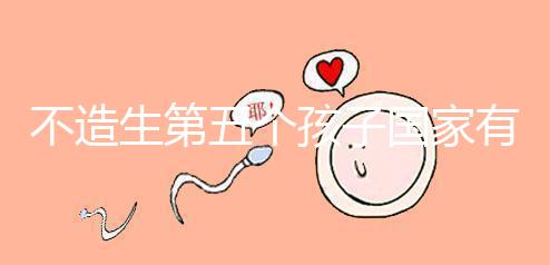 不造生第五個(gè)孩子國(guó)家有無(wú)補(bǔ)貼戳,要罰多少錢(qián)答案在這