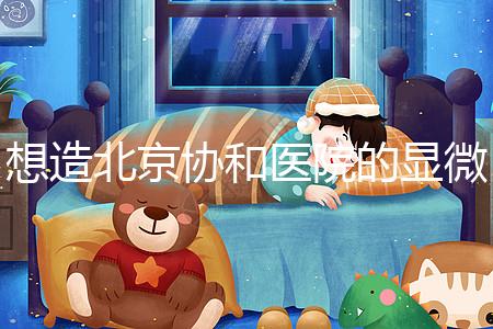 想造北京協和醫院的顯微鏡取精多少錢？2萬不看情況