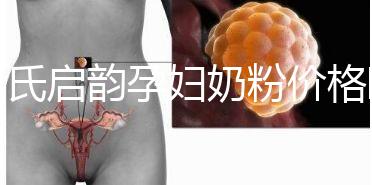 惠氏啟韻孕婦奶粉價格曝光，成分表豐富故定價高