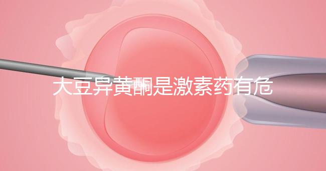 大豆異黃酮是激素藥有危害？吃藥注意這3點,安全更有效