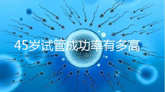 45歲試管成功率有多高？4招讓妊娠幾率直線上升