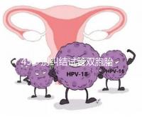 45歲別糾結試管雙胞胎幾率與風險了,身體條件不達標=空想