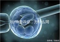3分鐘告訴你,為什么同卵雙胞胎不會(huì)是龍鳳胎