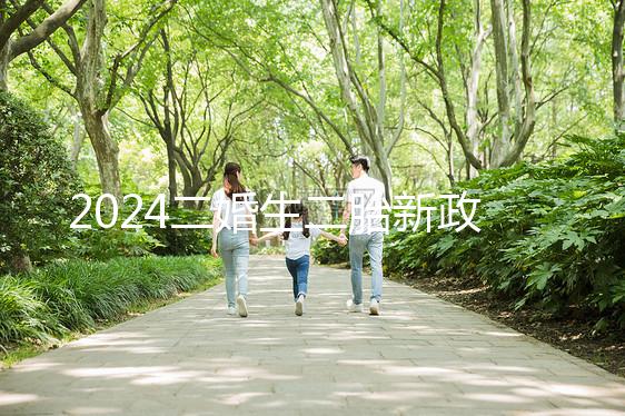 2024二婚生二胎新政策出爐，有沒有補助、福利一看便知